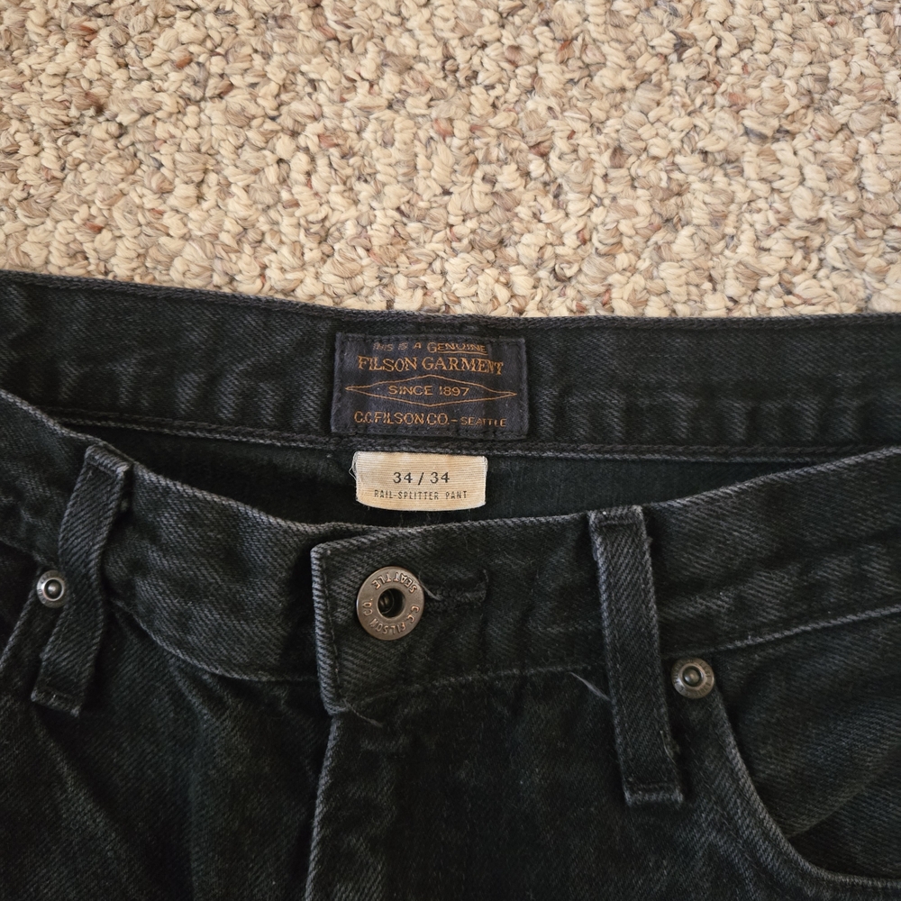 Filson Charcoal Men's Jeans